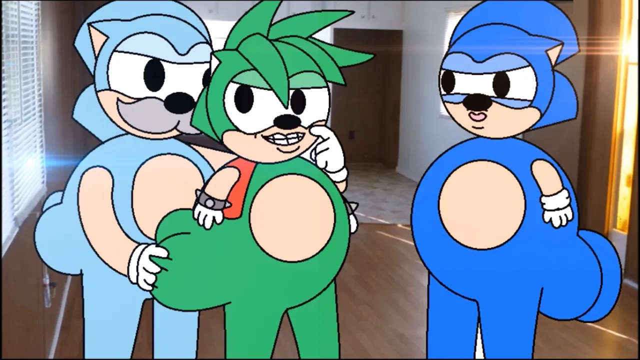 Sonic Goes To Uncle Chucks For 4th Of July